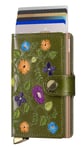 Secrid Premium Miniwallet Stitch Floral Olive