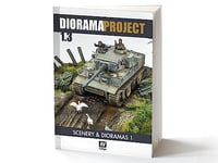 Vallejo- Buch Projekt 1.3, Scenery and Dioramas, nur Auf Englisch Kit de modélisme, 75049, Multicolore