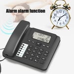 Home Desktop Corded Telephone LCD Display Hands Free Caller ID Alarm Clock Busin