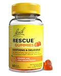 Rescue Remedy Orange Gummies (60 Pack), Natural Flower Essences for Balanced Days, Easy to Take, Vegan, Soothing and Delicious, Suitable for The Whole Family, Orange Flavour