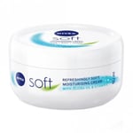 Nivea Refreshingly Soft Moisturising Cream with Jojoba & Vitamin E 50ml