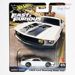 Hot Wheels Premium 2024 Fast & Furious 1969 Ford Mustang Boss 302 (White)