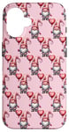 iPhone 16 Pink Valentines Day Accessories Love Balloon Cute Gnome Case