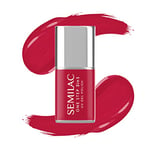 Semilac One Step Vernis à ongles UV 3 en 1 S550 Pure Red 7 ml