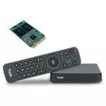 TVIP S-Box v.605, IPTV HD Box Android o Linux 4K Med WiFi 2,4/5 GHz (Tillval: Med 2 TB minne för inspelning i 560 timmar )