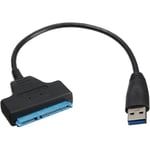 Super Speed "En USB3.0 SATA 22pin adapterkabel för 2,5-tums SSD-hårddisk