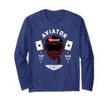 Top Gun Maverick Aviator Lt. Natasha Phoenix Trace Helmet Long Sleeve T-Shirt