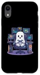 iPhone XR Funny Ghost Gamer Halloween Console PC Cute Gaming Ghost Case