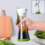 Leak Proof Salad Dressing Shaker with Scale Salad Dressing Container  Home