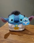 Stitch Squishmallow ELVIS Disney 8" Plush Soft Toy NEW UK Lilo & Stitch BNWT