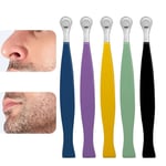 Round Head Ring Beard Clip Cut Tools Moustache Trimmer Eyebrow Clipper