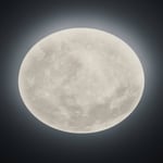 Trio Lighting LED-kattovalaisin Lunar kaukosäätimellä 40 cm