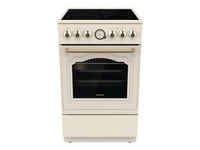 Gorenje Classico Gecs5b70cli - Komfyr - Med Dampfunksjon - Frittstående - Bredde: 50 Cm - Dybde: 59.4 Cm - Høyde: 85 Cm - Med Selvrens - Elfenben