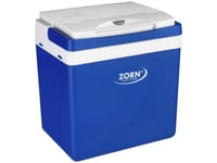 Zorn Z26 12/ 230V Kylbox Energiklass: E (A - G) Termoelektrisk 12 V, 230 V Blåvit 25 L