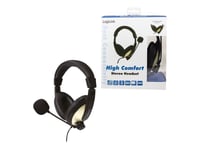 LogiLink Stereo Headset with High Comfort - Micro-casque - circum-aural - filaire