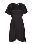 Twist & Tango Elmira Dress Knälång Klänning Svart [Color: BLACK ][Sex: Women ][Sizes: 34,36,42 ]