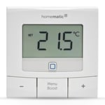 Homematic IP Thermostat Mural - Base, la maison connectée, pour Adapter la température aux besoins de chacun, 154666A0 Blanc