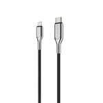 Cygnett - Armoured Lightning to USB-C Cable - Length 10cm - Black