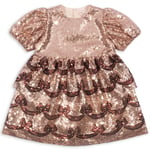 Konges Sløjd Starla bow wow dress – gold blush - 2år