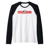 Monopoly Classic Vintage Game Board Title Logo Raglan Baseball Tee