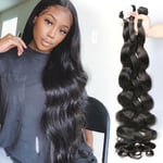 12A UNPROCESSED BRAZILIAN VIRGIN HUMAN HAIR WEFT 3BUNDLES 40+40+40 300g FASTSHIP