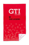 BRISA VW Collection - Volkswagen Beach Bath Sauna Towel in GTI Design (The Legend/Red)