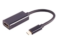 Shiverpeaks ®-Basic-S- Adapter, Usb Typ C Hane Till Displayport Hona, 8K60hz, Svart (Bs14-05060)