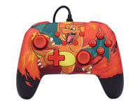 Powera Enhanced Wired Controller - Pokémon: Charizard Vortex - Håndkonsoll - Kablet - For Nintendo Switch