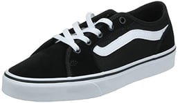 Vans Femme Filmore Decon Chaussures, Suede Canvas Black White, 35 EU