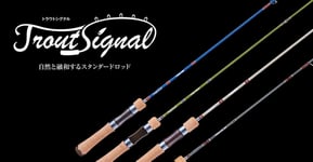 Jackson Rod Spinning Trout Signal TRSS-435L 5 Piece CGR Crayon Gray (3807)