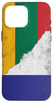 Coque pour iPhone 16 Pro Max Drapeaux France et Lituanie – Lituanie française lituanienne