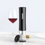 Ouvre-bouteille de vin électrique, ouvre-bouteille de vin à piles avec coupe-capsule, bouton en un clic, tire-bouchon automatique réutilisable pour les amateurs de vin, cadeau pour la maison, la cuisine, les fêtes, les bars, les mariages