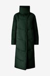 Vila - Kappa viLouisa L/S New Padded Long Coat - Grön