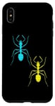 Coque pour iPhone XS Max Fourmis rétro années 80 90 fourmi insectes enfants animaux de la forêt