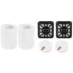 Tlily - Kit de Remplacement de Filtre pour Shark iq R101AE (RV1001AE) Robot Aspirateur Accessoires D'Aspirateur