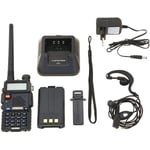 Baofeng UV-5R Walkie Talkie FM VHF/UHF Dubbelbandsradio, Di - Perfekt