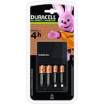 PILES Chargeur de Piles Duracell CEF14 4 Heures, Avec Piles Rechargeables incluses, AA + AAA20