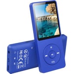 32Go Lecteur MP3 Bluetooth 5.3 AGPTEK Lecteur Musical sans Perte HiFi 70H Ultra-Longue Autonomie Baladeur Portable avec Haut-Parleur Radio FM Enregistrement MP3 Sport pour Adulte Enfant（sans écouteur）