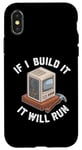 Coque pour iPhone X/XS Si je construis un PC Gamer, il fonctionnera,