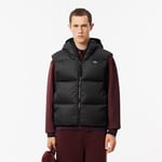 Lacoste Doudoune courte sans manche déperlante Taille 44 - XS Noir