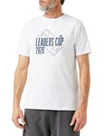 Ligue Nationale de Basket T- Shirt Disneyland Paris Leaders Cup 2020 Mixte Adulte, Blanc, FR : 2XL (Taille Fabricant : 2XL)