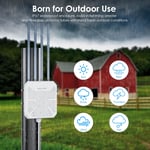 WAVLINK AX1800 WiFi 6 Wireless Outdoor Access Point, Long Range Outdoor Dual Up