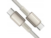 Usb-Kabel Baseus Kabel Baseus Tungsten Glod Usb-C / Usb-C 100W 1M Złoty