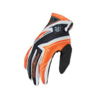 O'NEAL | Gants de vélo et de Motocross | MX MTB Motocross Enduro Motorcycle | Léger et Design Simple pour Une Sensation optimale sur Le Guidon | Vault Glove Racewear | Adulte | Noir Orange | Taille M