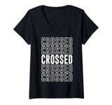 Womens Crossed V-Neck T-Shirt