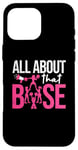 Coque pour iPhone 16 Pro Max Cheerleading Funny All About That Base Cheer Leader Girls