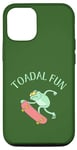 Coque pour iPhone 12/12 Pro Toadal Fun Cool Funny Skater Toad Frog lovers