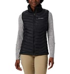 Columbia Powder Lite Vest, Doudoune Sans Manches Femme, Black, Taille S