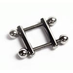 Steel nipple clamps