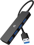 Hub USB C, Adaptateur multiport USB C Ultra Fin avec Transfert de données Rapide, 4 en 1 USB C Splitter Compatible avec imprimante, Mac Mini, iMac MacPro.[S1299]